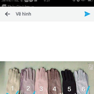 Gang tay chống nắng chống UV nhật