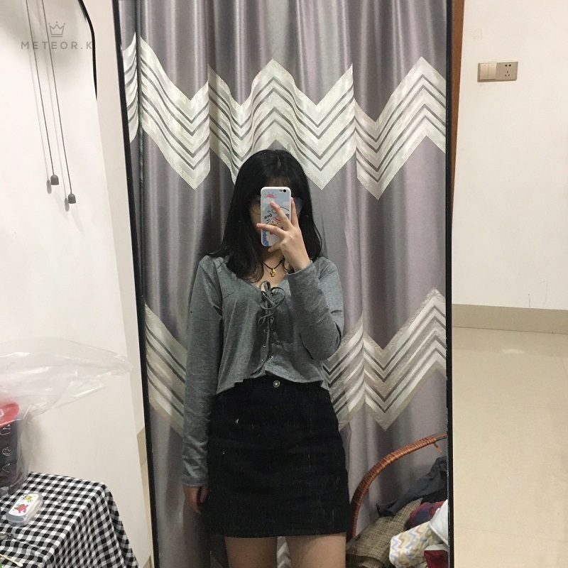 Áo Thun Dài Tay Hở Vai Thời Trang Nữ Tính | BigBuy360 - bigbuy360.vn