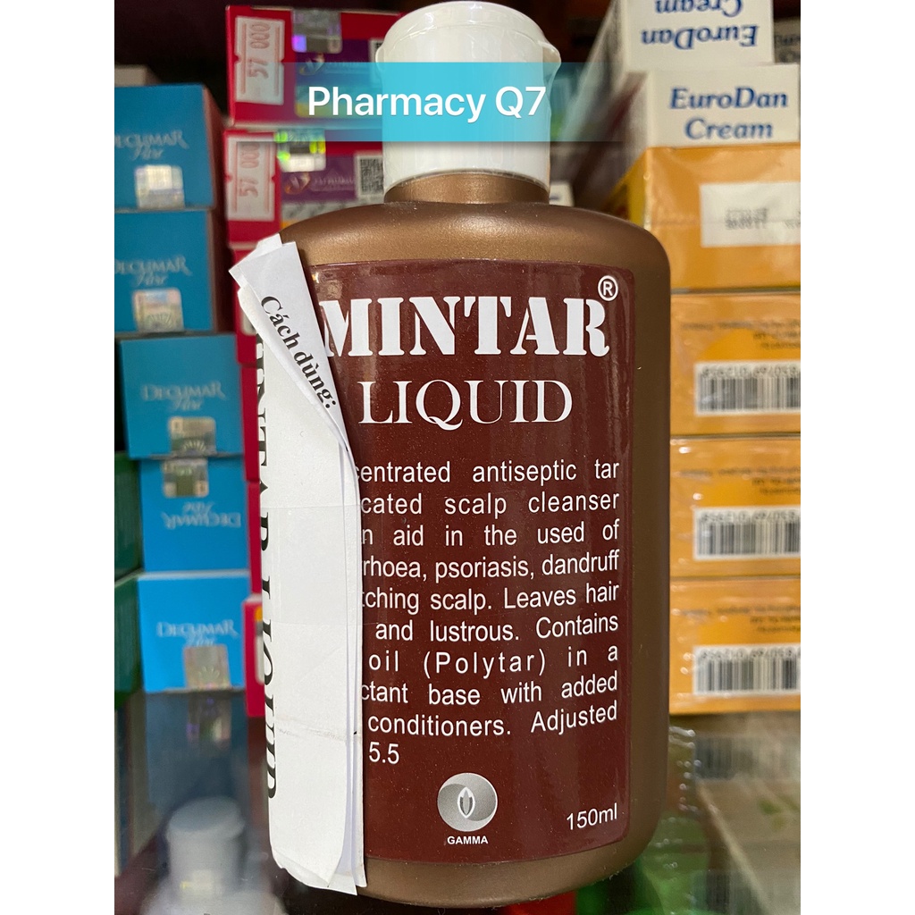 Dầu gội hỗ trợ làm sạch gàu Mintar Liquid 150ml