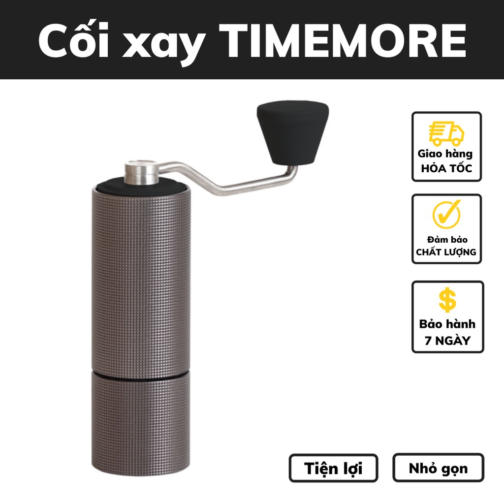 Máy Pha Cà Phê Mini Thủ Công Timemore Lite C2 2021 cối xay cafe rang xay cầm tay pha Espresso hàng chính hãng