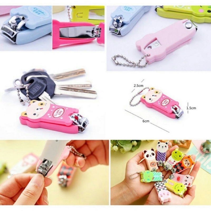 Bấm cắt móng tay chân hình thú dễ thương cho bé