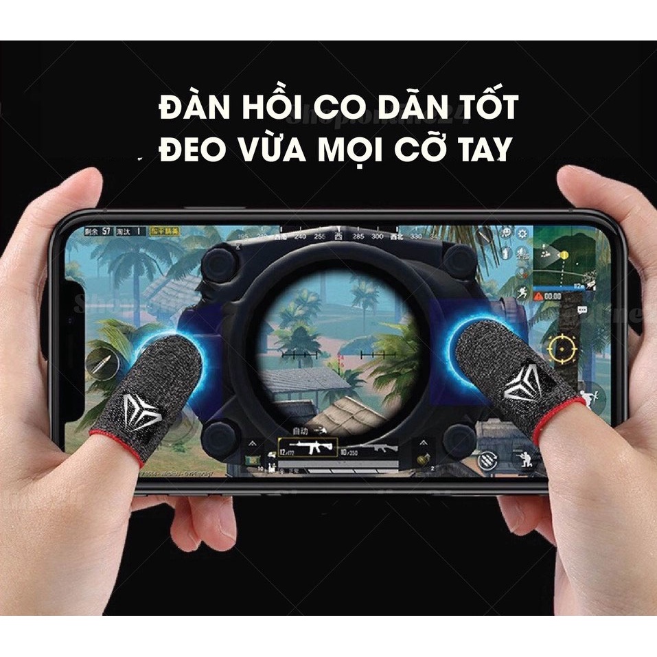 Bao tay chơi game Pubg, Liên quân siêu nhạy giá rẻ cao cấp. Găng tay chơi game chống mồ hôi- Phụ Kiện ATI