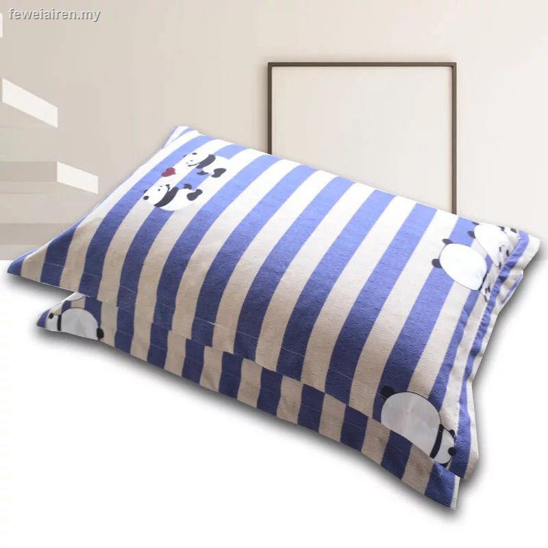 Cặp Vỏ Gối Cotton Dày Cỡ Lớn 48x74 Cho Mùa Đông