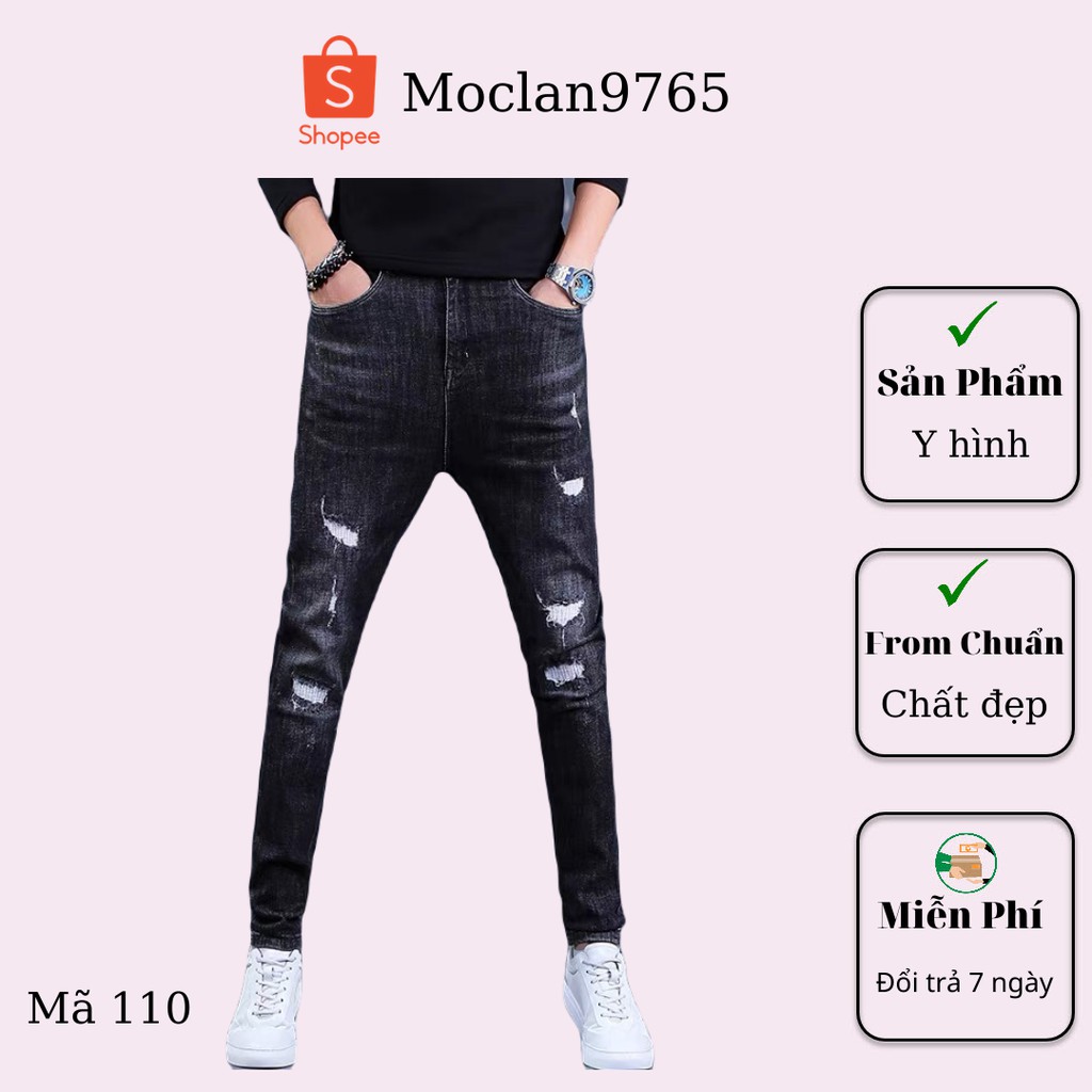 Quần jean nam cao cấp, chất liệu bò ( jean ) mềm mịn, from chuẩn, có nhiều mẫu đi kèm Moclan72 | BigBuy360 - bigbuy360.vn