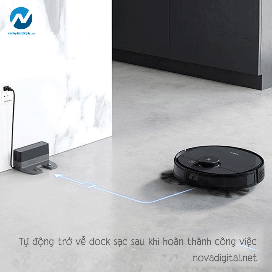Robot hút bụi lau nhà Ecovacs Deebot T8 AIVI PRO 2021