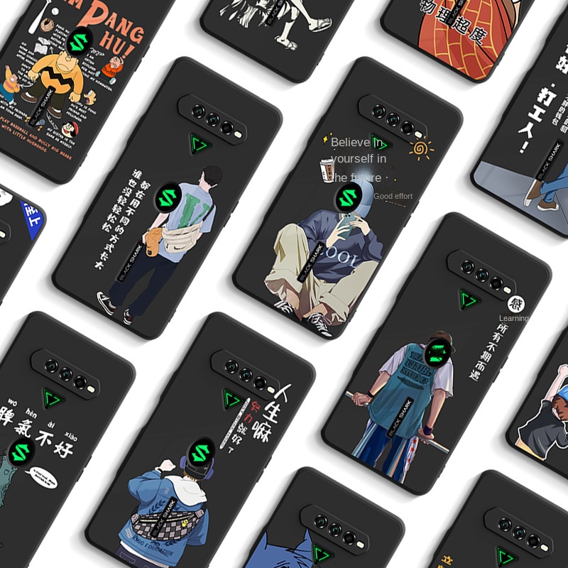 Ốp điện thoại silicon tản nhiệt bảo vệ toàn diện chống rơi cho Black Shark 4s Black Shark 4 4 Millet Black Shark 4pro Black Shark 4spro