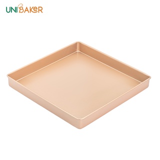 Khay nướng vuông thành thấp Unibaker