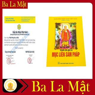 Sách - Kinh Mục Liên Sám Pháp