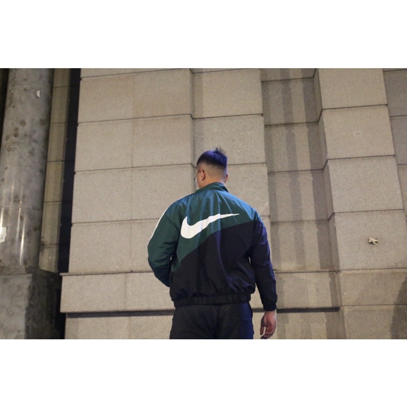 Áo Khoác Jacket Nike Swoosh Vintage Nam Nữ Vải Dù 2 Lớp Cao Cấp LBsar