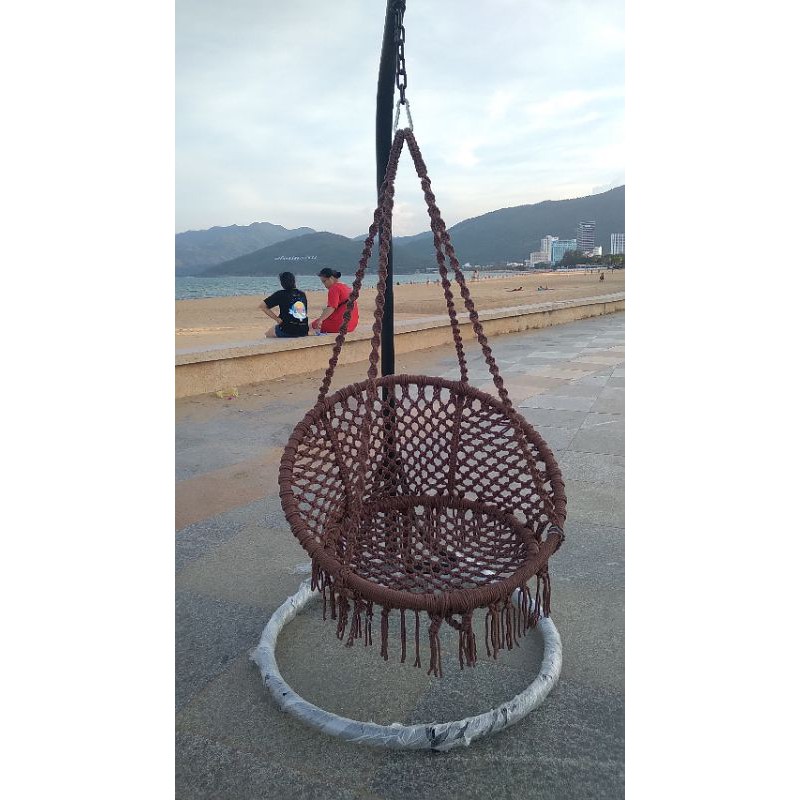 Ghế ngồi Macrame
