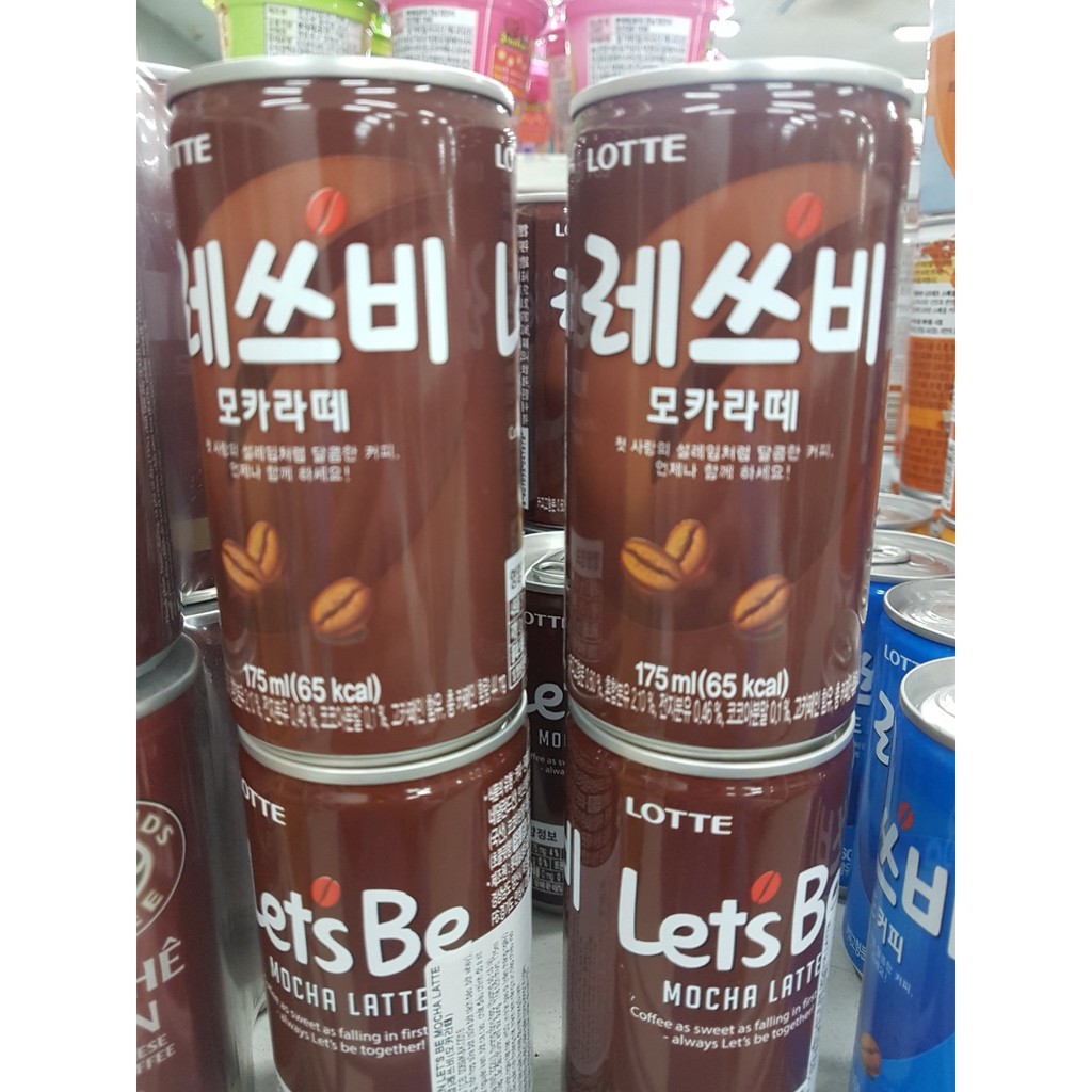 CÀ PHÊ UỐNG LIỀN LET'S BE MOCHA LATTE 175ML