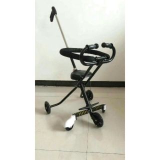 Xe đẩy siêu thị 5 bánh gấp gọn