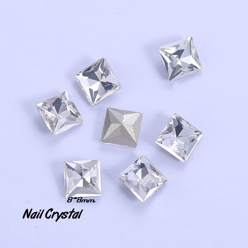 Set 10 Viên Đá 3D Trang Trí Móng Tay Nghệ Thuật