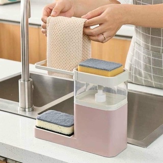 Hộp đựng nước rửa chén tạo bọt 3 in 1