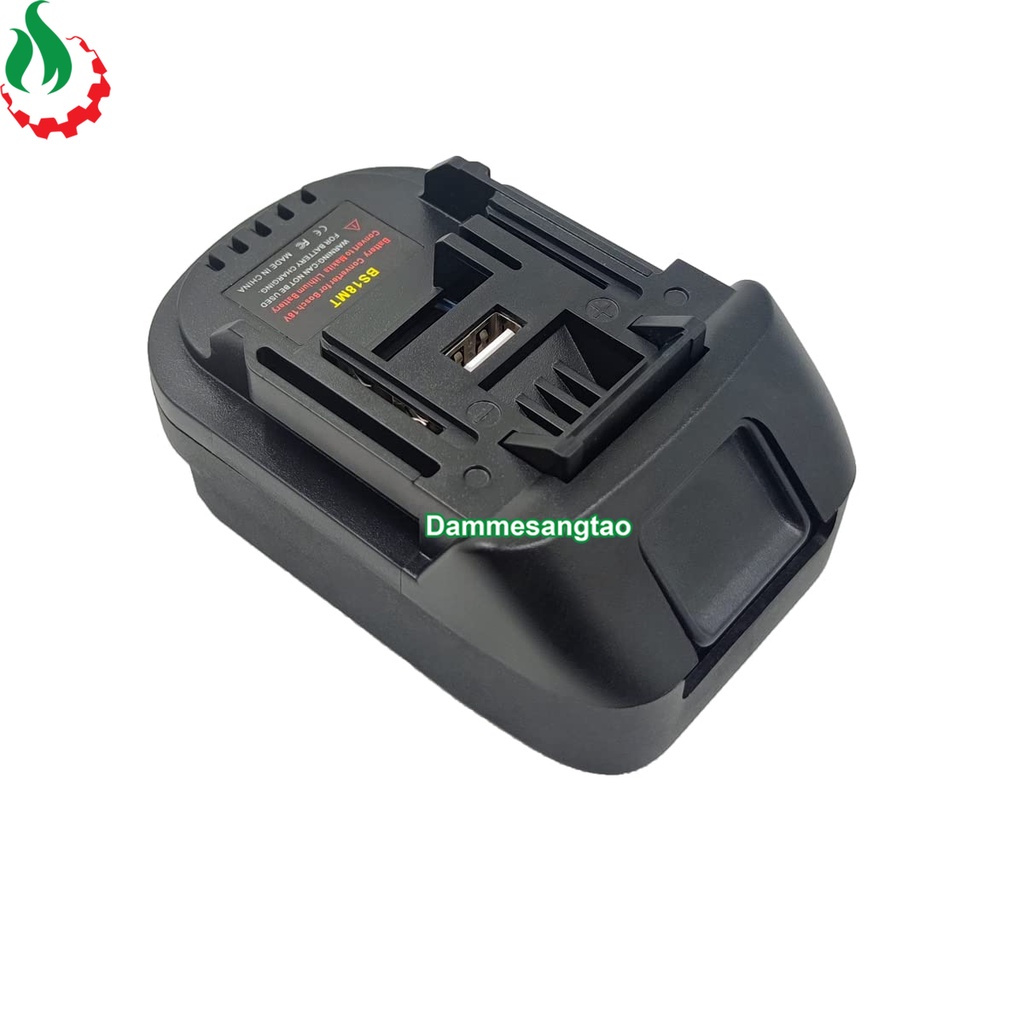 Đế chuyển Pin Bosch 18V sang máy Makita 18V