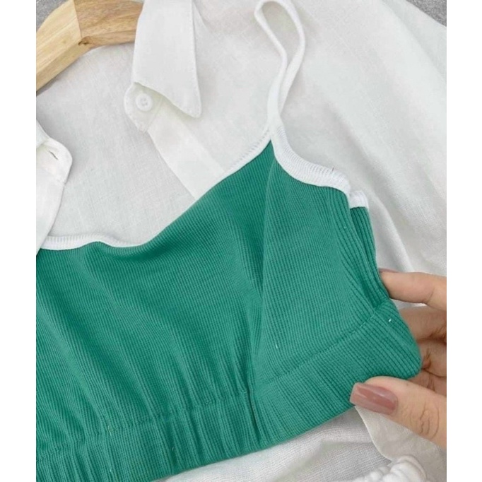 Set 3 món áo xanh - Chitchittsore