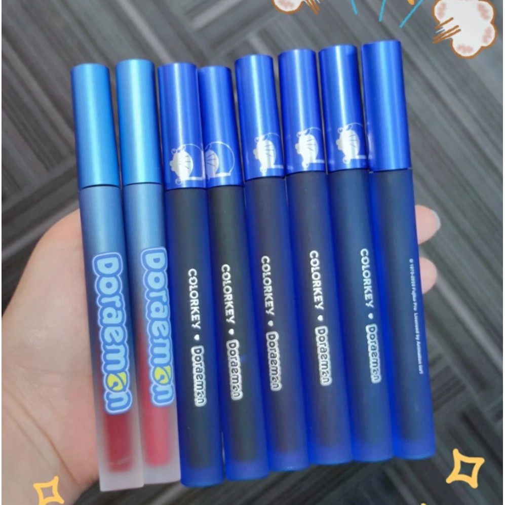 6.6 sale  _Son lì colorkey mịn màng như nhung họa tiết hình doremon | BigBuy360 - bigbuy360.vn