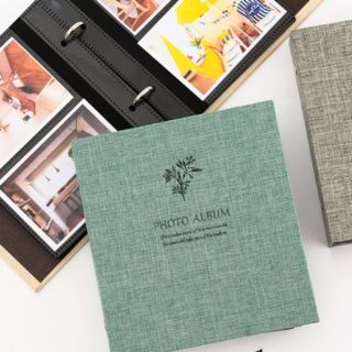 Album ảnh 8x10 đựng 100 ảnh bìa vải gáy bập sẵn hàng tại Tú Vy Studio