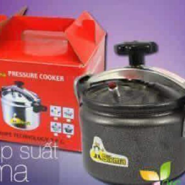 Nồi áp suất Sikama đun bếp ga, than 18cm....Nồi áp suất đa năng Sikma được thiết kế và sản xuất với kiểu dáng hiện đại,