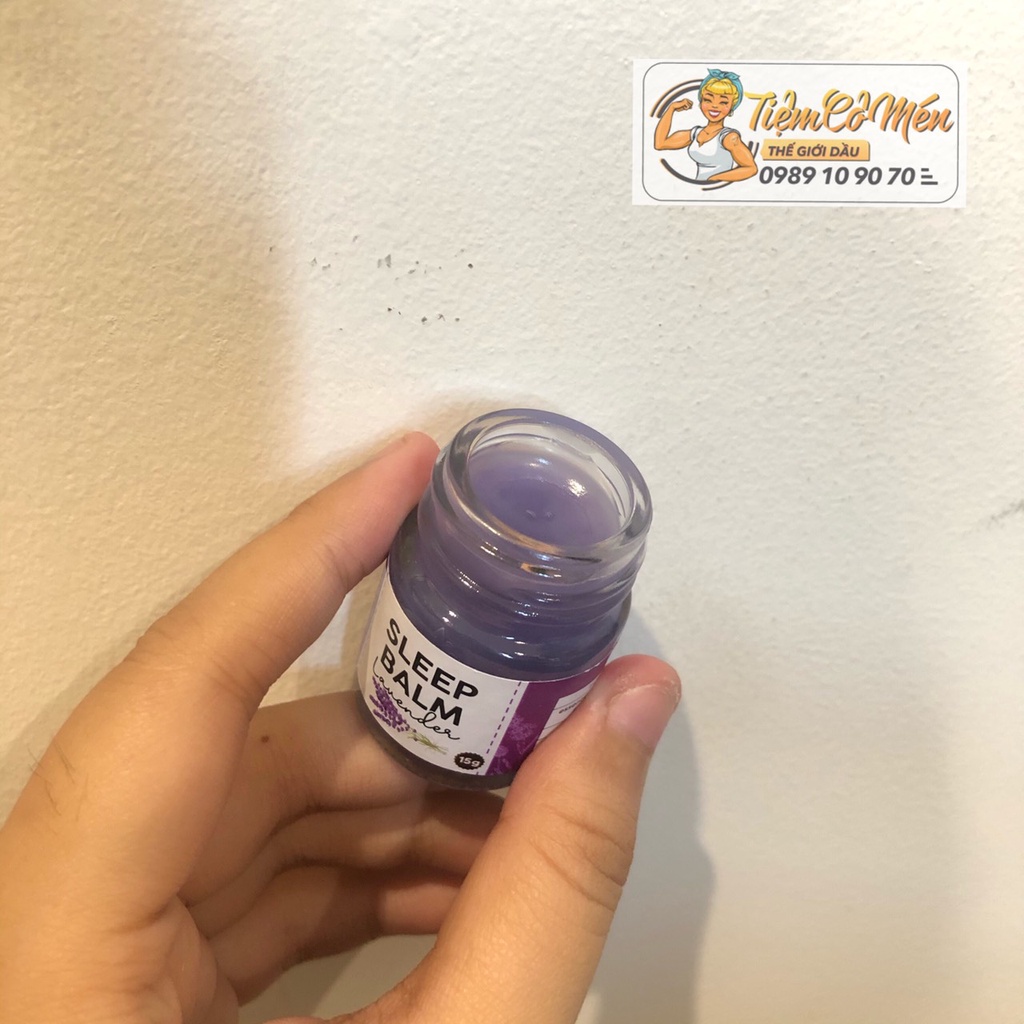 Dầu sáp Lavender hỗ trợ giấc ngủ ngon Natural Herb Sleep Balm - Thái lan