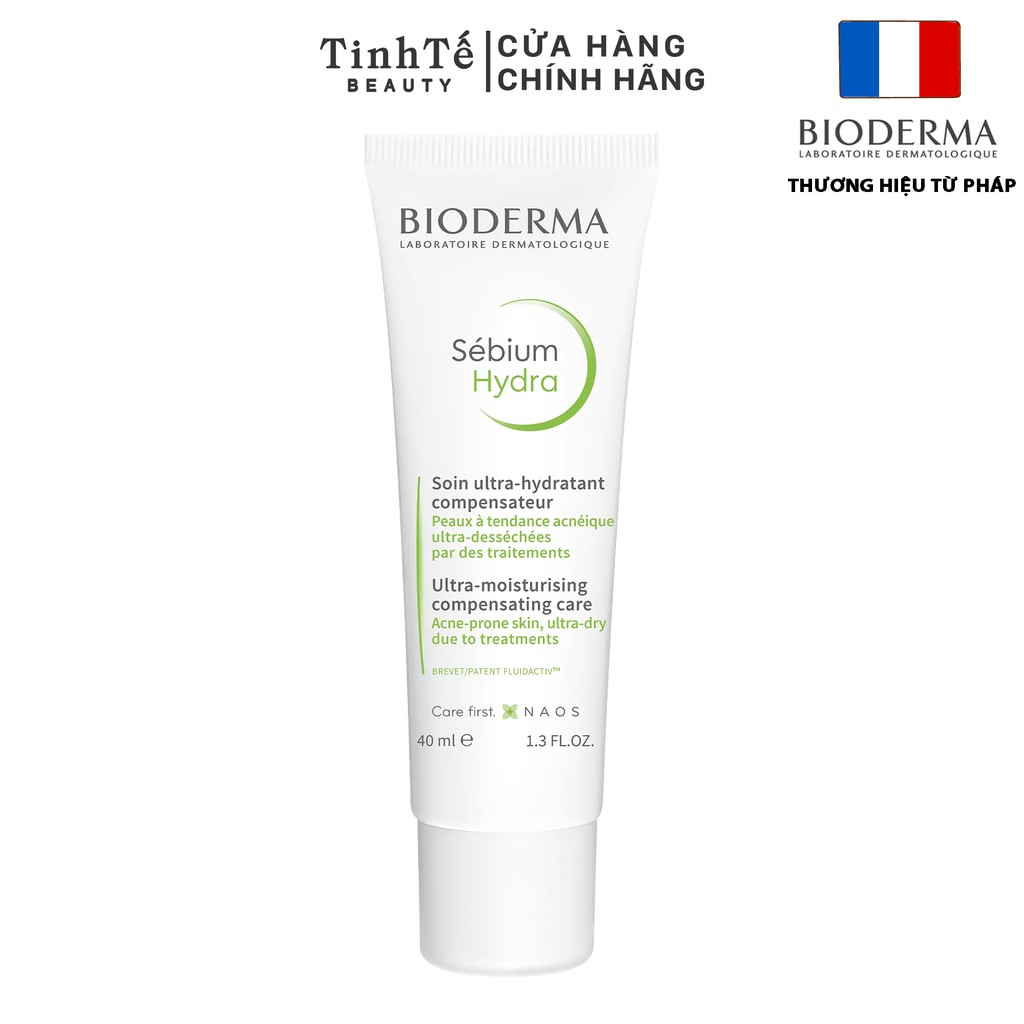 Kem dưỡng ẩm cho da mụn nặng Bioderma Sébium Hydra 40ml