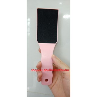 1 Chà gót chân cán nhựa, 2 mặt nhám - Phụ liệu tóc Thủ Đức