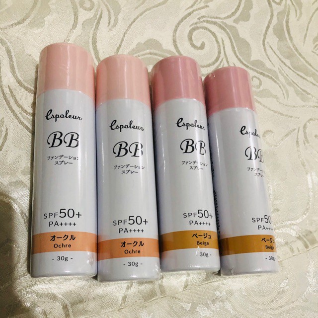 BÌNH XỊT PHUN NỀN BB ESPOLEUR NATURAL SPF50+PA++++ 30G MÀU DA TỰ NHIÊN | BigBuy360 - bigbuy360.vn