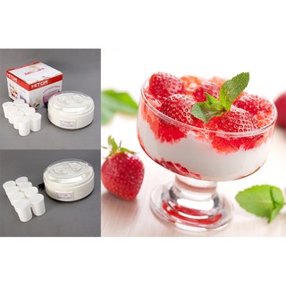 Máy làm sữa chua 16 cốc nhựa Hitops (tặng kèm 16 cốc nhựa).