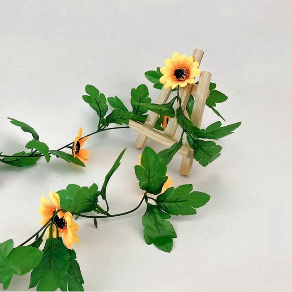 Dây Hoa Hướng Dương Giả 2.5M Trang Trí Tiệc