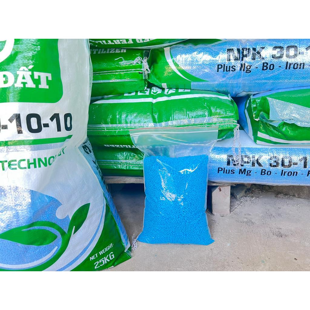 NPK Hoa Đất 30-10-10 - TE  Kích thích ra đọt non, giúp cành lá phát triển, tàn dày, bộ rễ khỏe