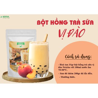 Bột Hồng Trà Sữa Vị Đào Neicha Pha Sẵn (200gr)
