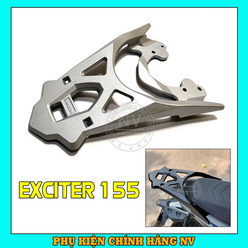 Cảng sau Exciter 155 kiểu Motorart, tay dắt Ex 155 thay thế cảng zin nhôm đúc cao cấp