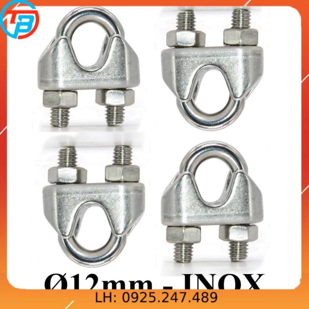 Cóc khóa cáp Phi [ 12mm ] INOX CÁP THÉP Thái Bình VinàN