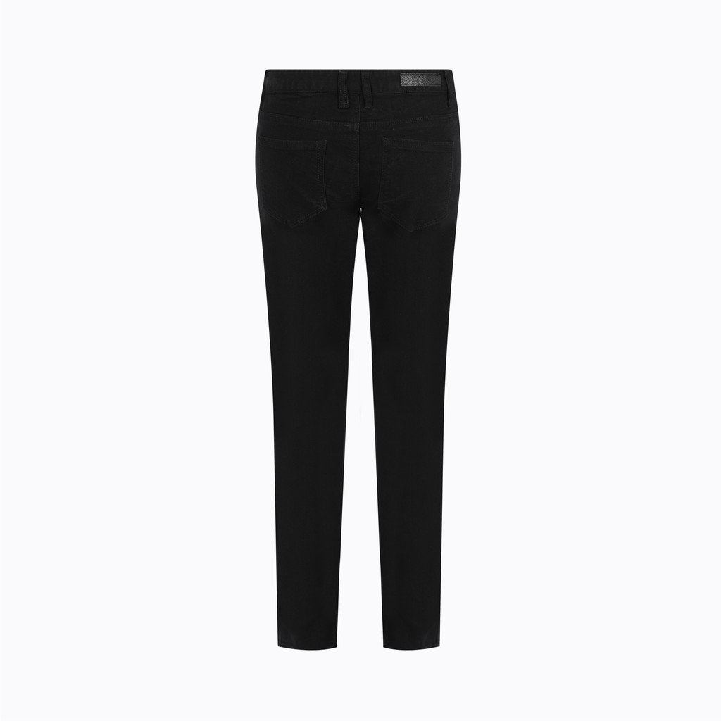 Quần jean nữ dáng dài trơn Hàn Quốc Orange Factory FFP9L363- Màu đen
