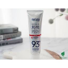 Kem Đánh Răng Median 93% Toothpaste Hàn Quốc màu trắng 120g