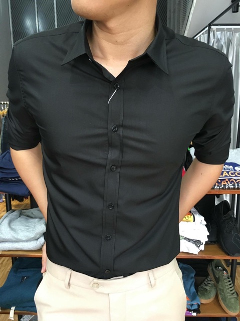 [XẢ HÀNG SƠ MI NAM ] Áo Sơ Mi Nam Dài Tay Chất Lụa Cao Cấp ATB shop 2020 | BigBuy360 - bigbuy360.vn