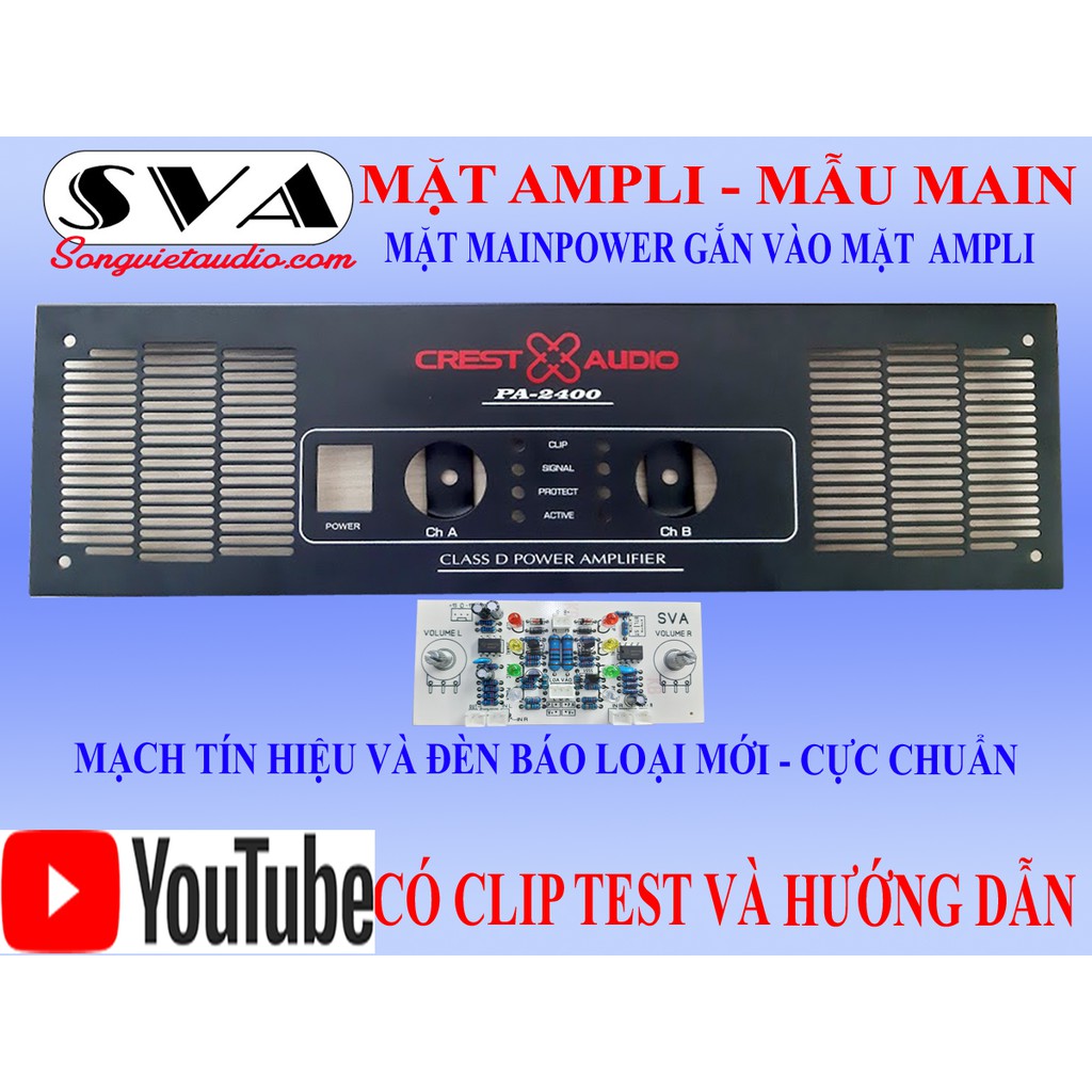 MẶT AMPLI MẪU MAIN