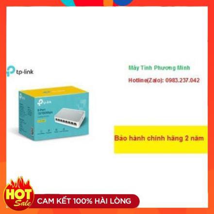 [Chính Hãng] Bộ Chia Tín Hiệu mạng 8 cổng 10/100Mbps TL-SF1008D - Hàng Chính Hãng 2 Năm