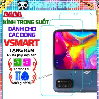 Kính Cường Lực trong suốt Vsmart Live 4 / Star 3 / Star 4 / Star 5 / Active 3 / Joy 4 / Joy 3 / Joy 2 - Miếng dán trong
