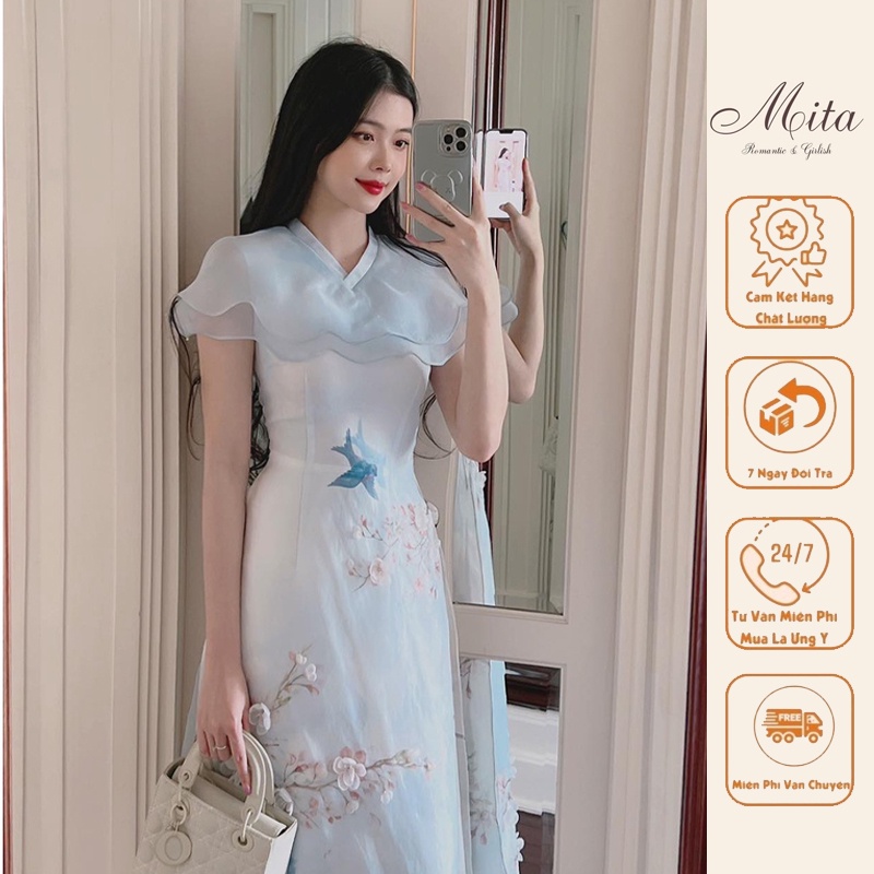 Mita Boutique - Áo Dài Cách Tân Thiên Thanh Mita - MIAD0021