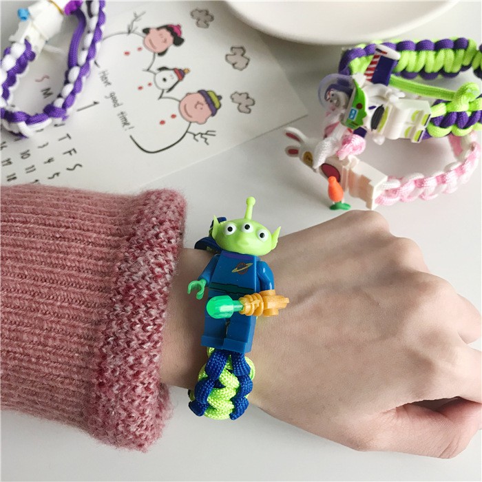 Vòng Tay Đan Dây Paracord Lego và Toy Story [ẢNH THẬT LƯỚT SANG XEM]