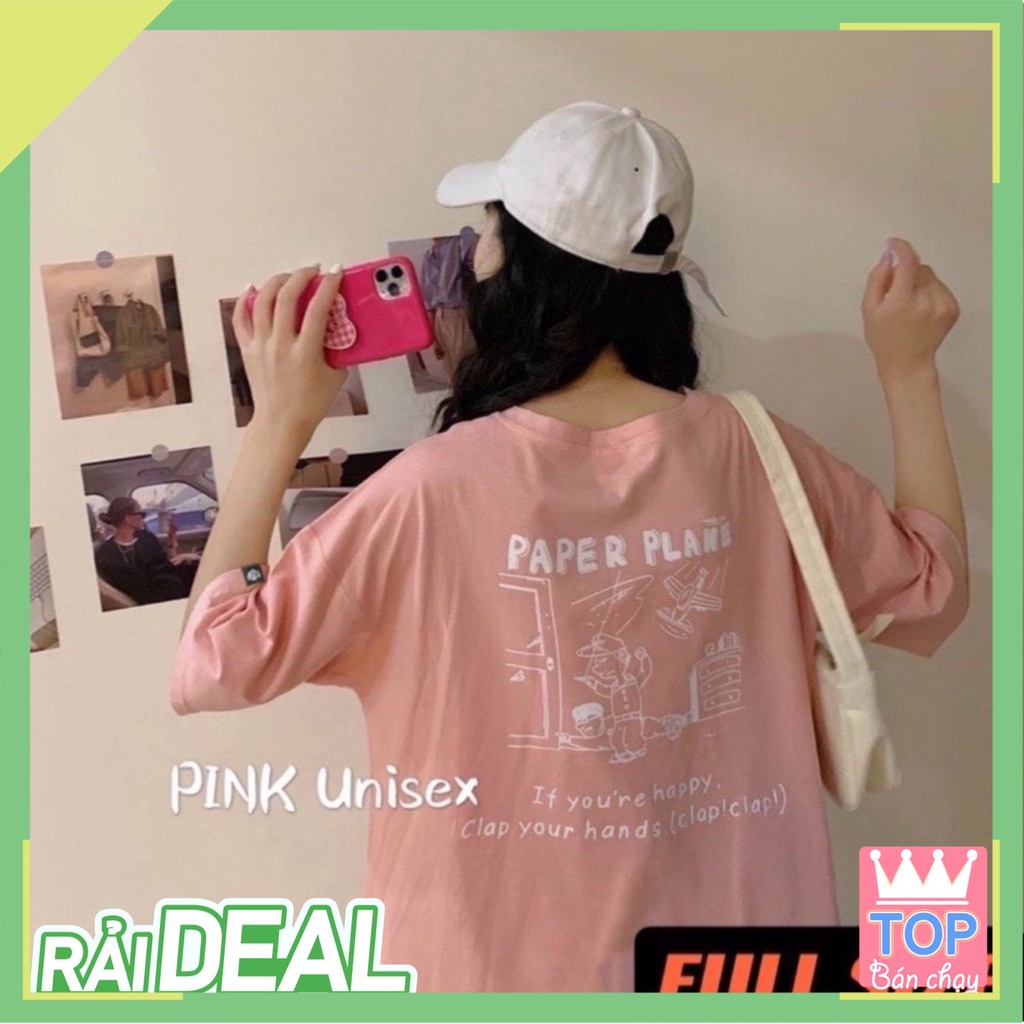 Áo thun tay lỡ nam nữ, áo phông unisex form rộng chất cotton mát mịn thấm hút mồ hôi in chữ LAY BUST | BigBuy360 - bigbuy360.vn