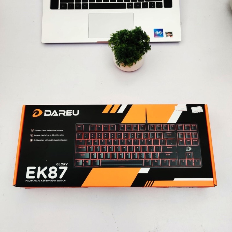 Bàn phím cơ DareU EK87 Multi LED Blue switch