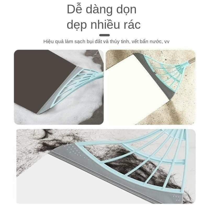 Chổi Quét Sàn Nhà Bằng Silicone Không Dính Có Thể Tháo Gỡ , Chổi Gạt Nước Thông Minh