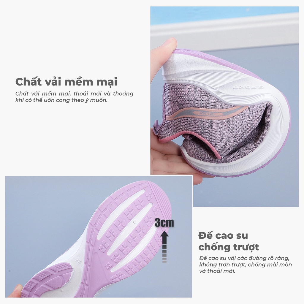 Giày Thể Thao Nữ Siêu Nhẹ BLUEWIND 68786 | BigBuy360 - bigbuy360.vn