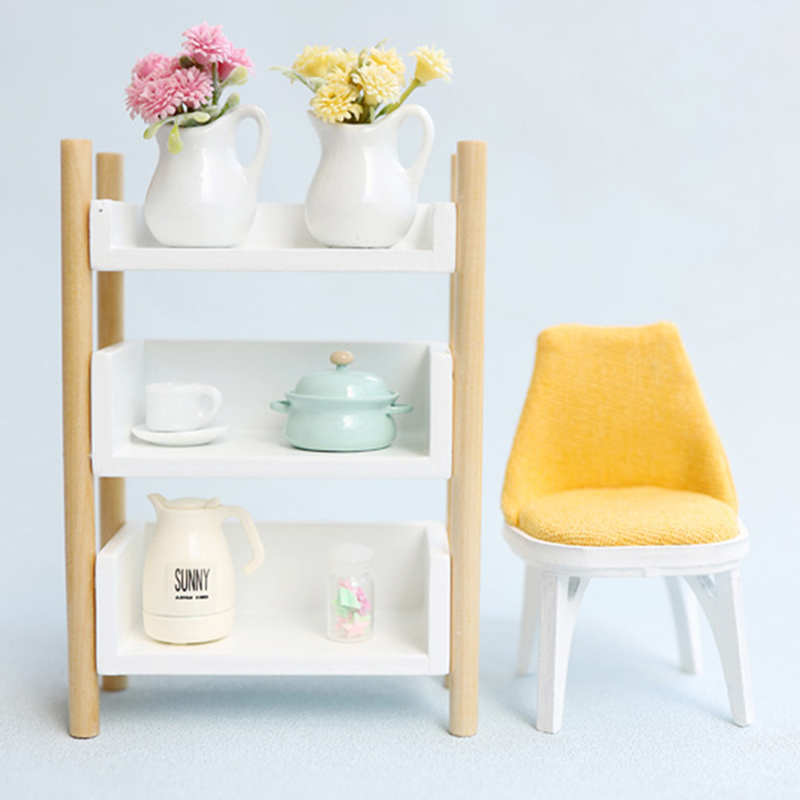 Chậu Hoa Giả Tỉ Lệ 1: 12 Dùng Trang Trí