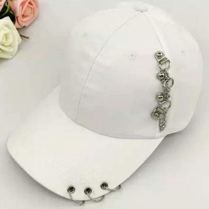 Mũ SNAPBACK Đính Nhẫn Cao Cấp Phong Cách Hàn Quốc Thời Trang Dành Cho Nam Và Nữ X
