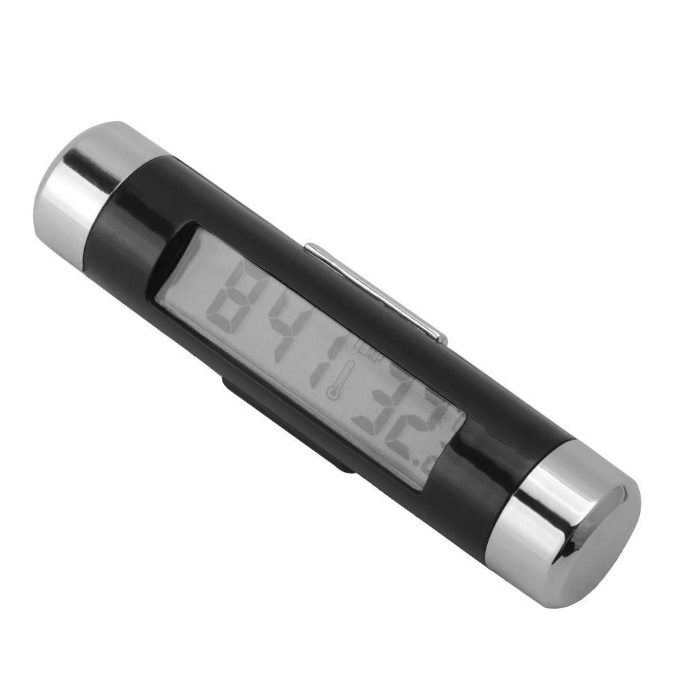 Đồng Hồ Kỹ Thuật Số Màn Hình LCD 2 Trong 1 Cho Xe Hơi