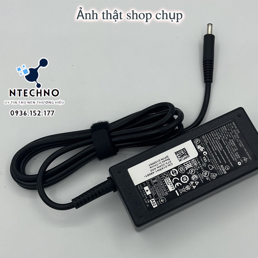Sạc Zin Laptop Dell 19.5V 3.34A 65W chân kim nhỏ 4.5*3.0mm dùng cho inspiron 13 14 15 3000 5000 7000 3451 3458 5558 5559