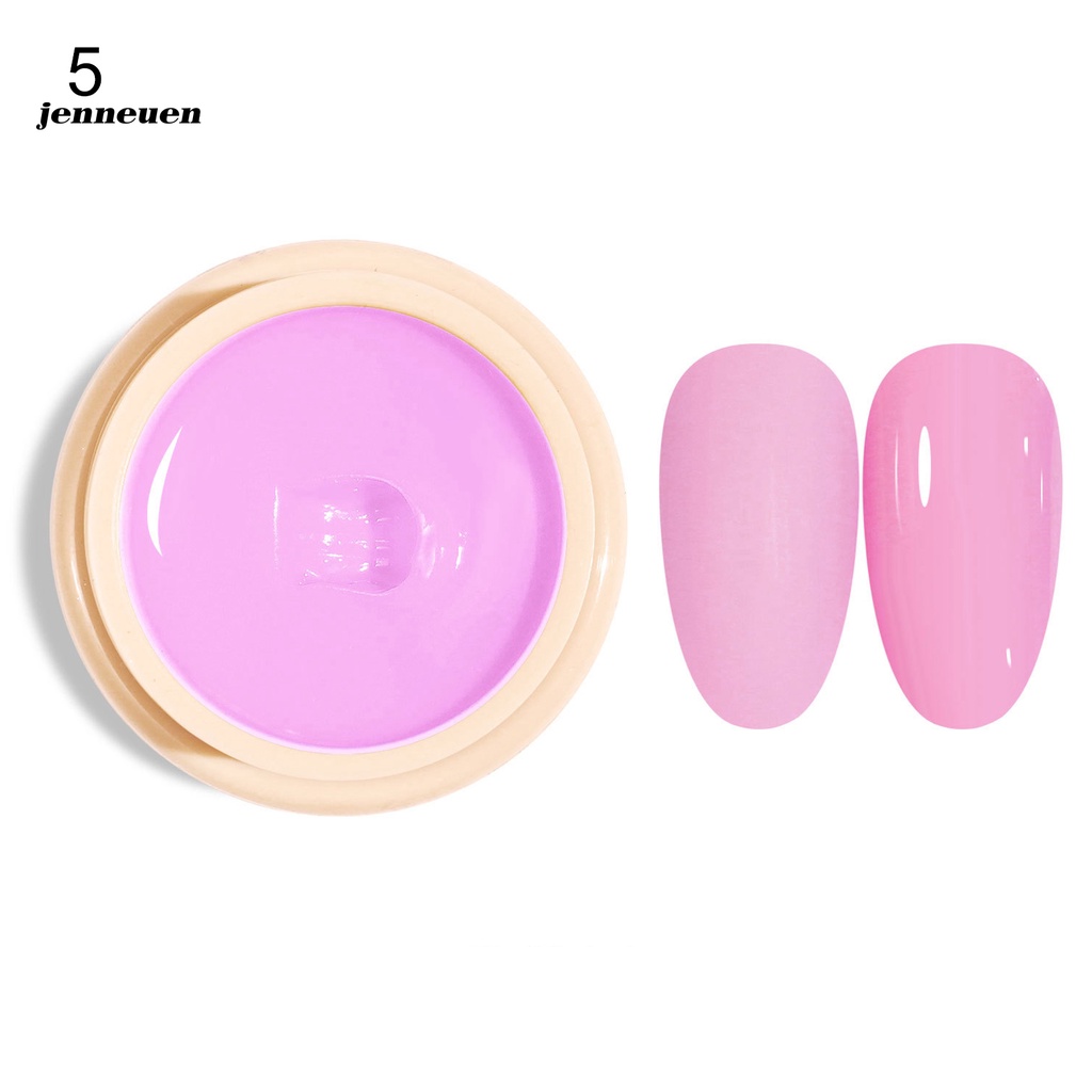 [Hàng mới về] Gel sơn móng tay màu trơn không gây kích ứng cho nữ